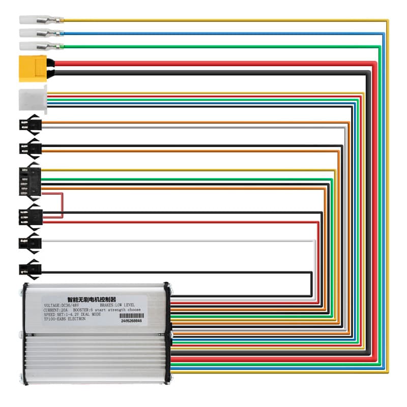 48V 500W Controller für LCD Display TF-100