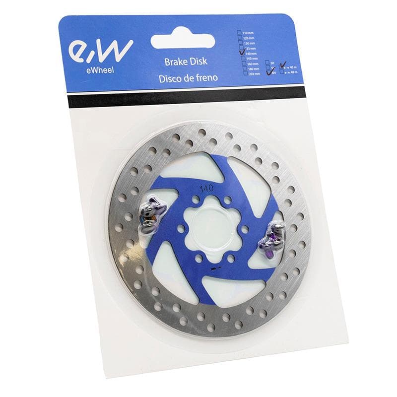 Bremsscheibe 140mm 6H blau