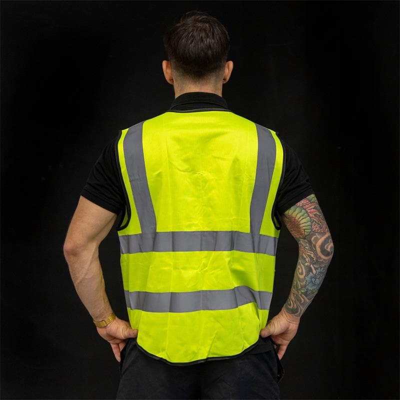 Reflektierende Weste mit Taschen EWRV001