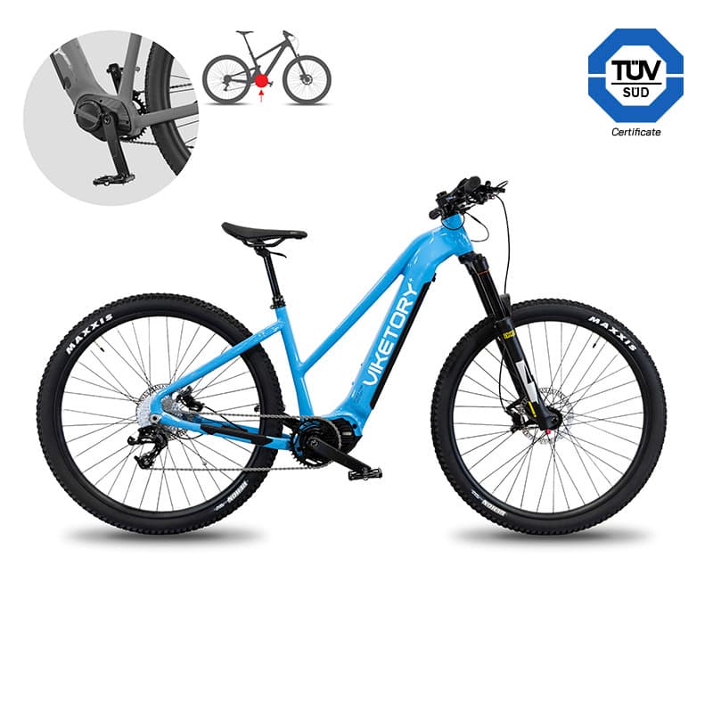 ZEPHIR +Plus E-Bike MTB Blau