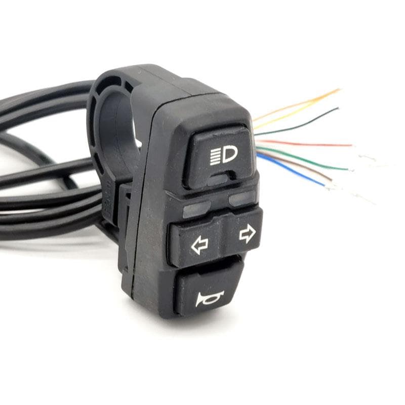 Schaltfläche BSK321 mit Blinkern, Licht und Hupe mit SM-Stecker 1,5M