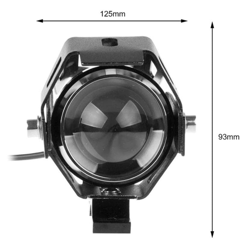 LED Scheinwerfer U5 12-85V Rot