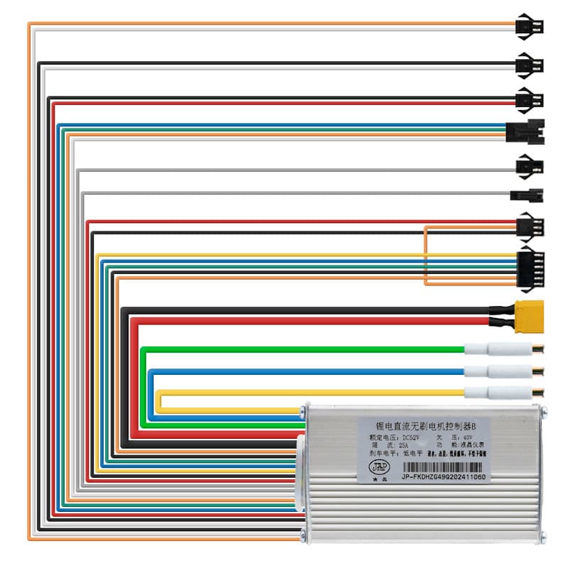 Controller 52V 25A 800W-B LCD JP J&P