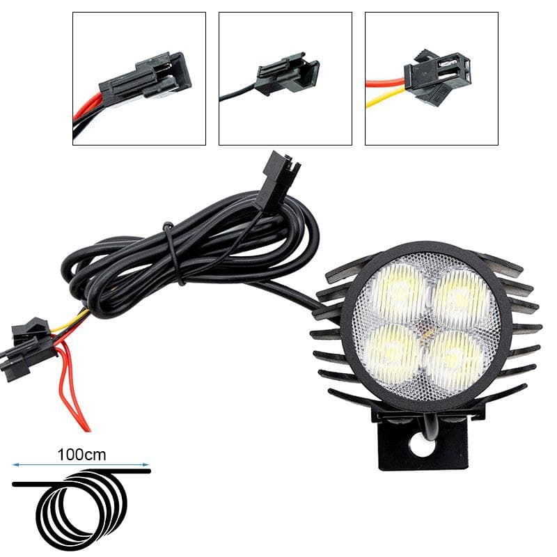LED Scheinwerfer mit Hupe FC1 12-72V