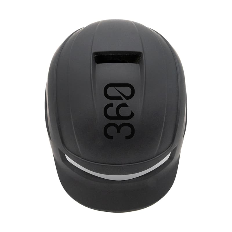 Helm mit CP02 Licht schwarz Einheitsgröße