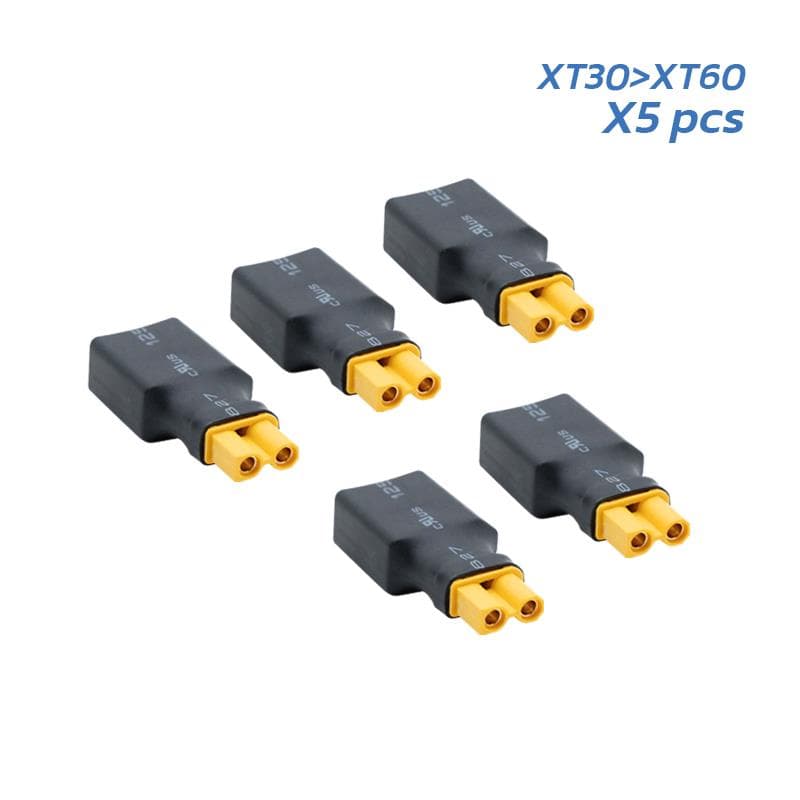 XT30 hembra a XT60 macho Adapter - 5 piezas