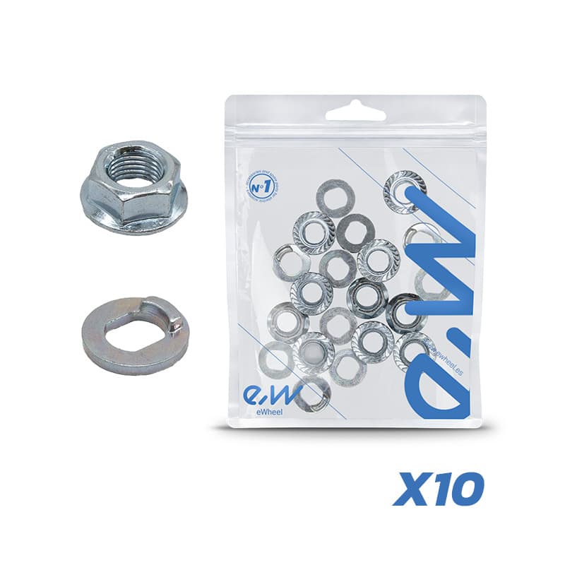 Unterlegscheibe und Mutter M10 Motor für Xiaomi - 10Stk