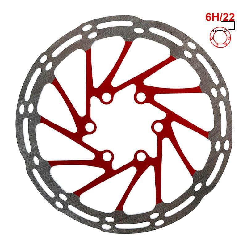 Bremsscheibe EWD002 140mm 6H rot