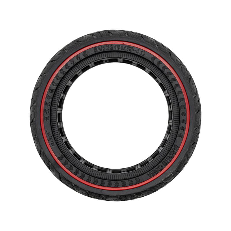 Vollgummirad Offroad 8,5x2 (50/75-6,1) rot