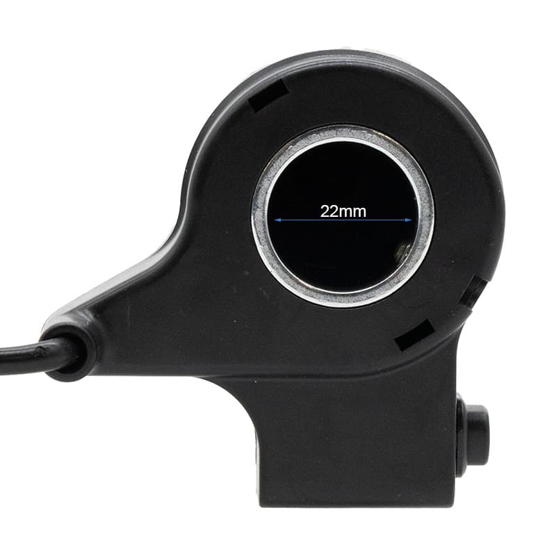 Gasgriff mit Druckknopf - wasserdichter Stecker