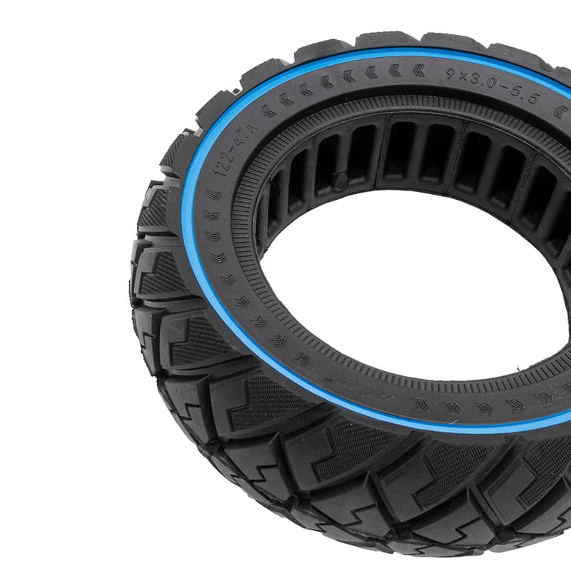 Offroad-Vollreifen 9x3-5,5 blau