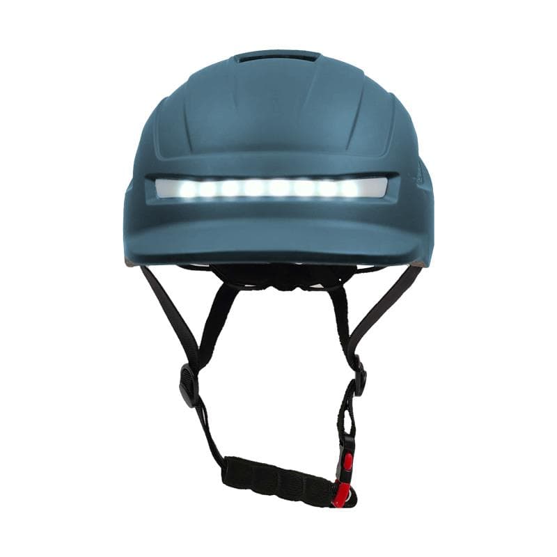 CP02 blauer Helm mit Licht Einheitsgröße